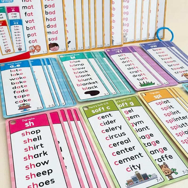 🔥Hot Sale 50% OFF🔥Phonics Word List Card Set