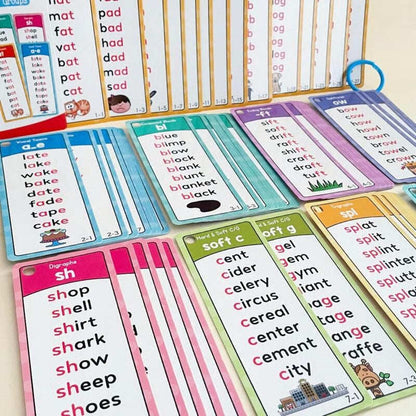 🔥Hot Sale 50% OFF🔥Phonics Word List Card Set