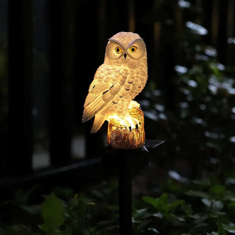 🔥 Holiday Special 50% OFF 🔥 Waterproof Solar Owl Light
