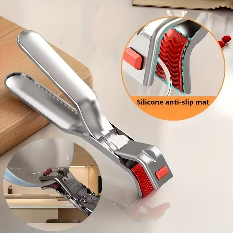 Stainless steel heating clips, non-slip, high-temperature resistant oven tray clips
