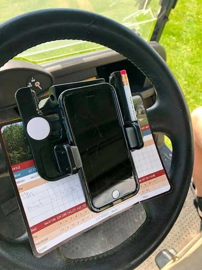 🌟⛳Seasonal offers🌟⛳ Golf cart steering wheel phone holder