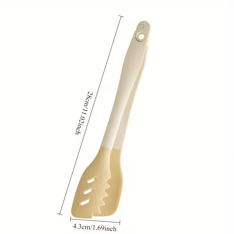 Silicone clips, detachable kitchen grill tongs, steak flipping tongs