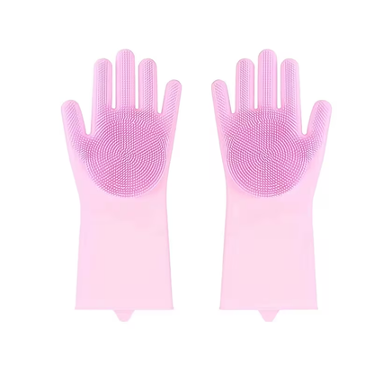 Silicone dishwashing gloves | Durable kitchen gloves