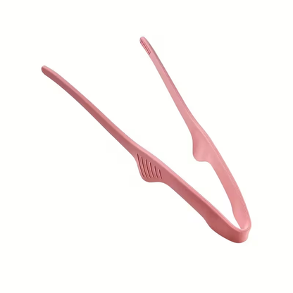 Multifunctional silicone non-slip barbecue food tongs and bread tongs