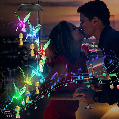 💥 Hot Sale 🌟 Color-changing LED Creative Solar Wind Chimes