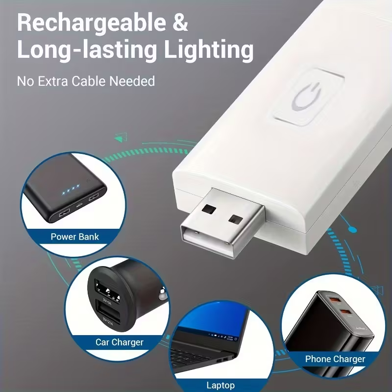 🎁Gift Choice 💡Portable USB Rechargeable Reading Lamp