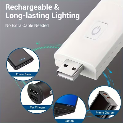 🎁Gift Choice 💡Portable USB Rechargeable Reading Lamp