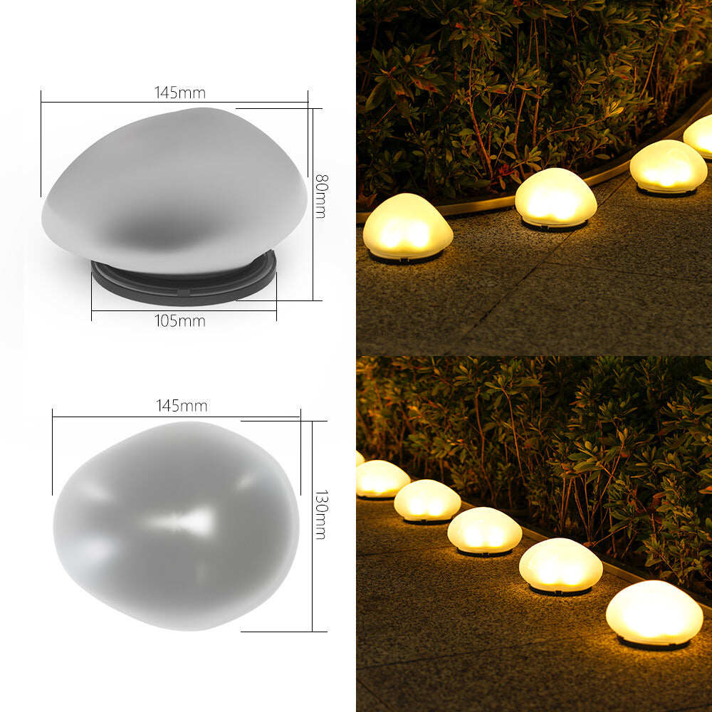 💥 Hot Sale 🌟 Simulated pebble solar lamp