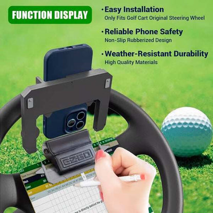 🌟⛳Seasonal offers🌟⛳ Golf cart steering wheel phone holder