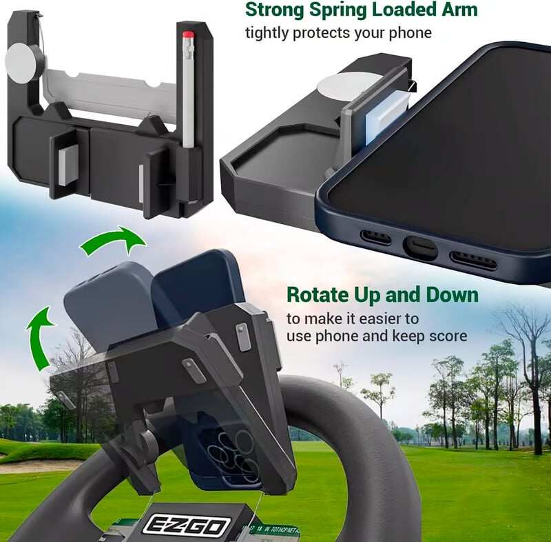 🌟⛳Seasonal offers🌟⛳ Golf cart steering wheel phone holder