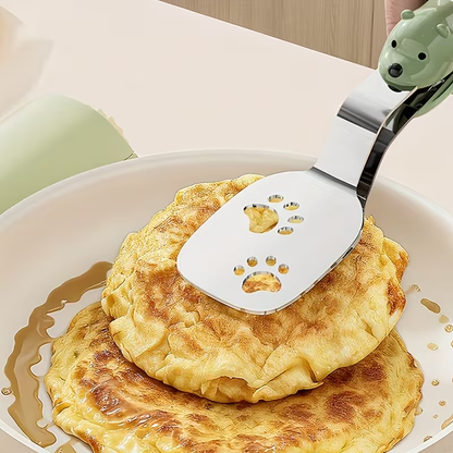 Stainless Steel Fish Spatula for Home Use, Portable Kitchen Tool That Can Be Used As Both a Clamp And a Spatula, Multifunctional Kitchen Utensil