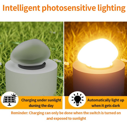 💥 Hot Sale 🌟 Simulated pebble solar lamp