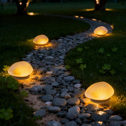 💥 Hot Sale 🌟 Simulated pebble solar lamp