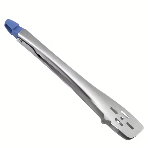 1-Pack Heavy Duty Stainless Steel Kitchen Clips | Long Handle, Non-Slip Handle