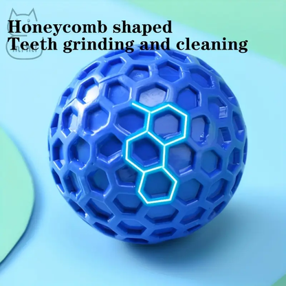 Two heavy-duty, durable dog chew toys with sound effects